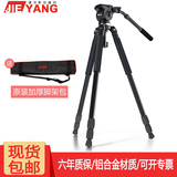 捷洋三脚架单反相机三脚架0509A/B摄像机脚架摄像液压云台打鸟三脚架 0509A（铝合金旋钮版本）
