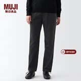 MUJI MUJI 女式 灯芯绒轻便裤休闲裤冬季 纯棉全棉 女装 BEE06C2A 深灰色 S