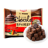 高岗日本原装进口 生巧克力 松露形巧克力袋装 多口味零食年货节糖果 原味125g