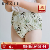 嫚熙（EMXEE）如厕训练裤男女宝宝儿童隔尿裤婴儿内裤可洗戒尿不湿儿童 竹园熊猫 100 【建议体重25-28斤】