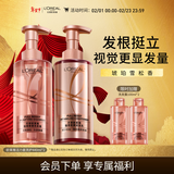 欧莱雅活力姜洗发水护发素强韧发丝洗发露生姜洗护套装440ml*2