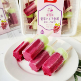 德华小王子葡萄口味雪泥300g 水果味冰沙雪糕冰淇淋甜品小棒支12支