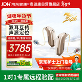 奥迪康oticon智能降噪老人耳聋外置受话器耳背式助听器Jet2miniRITE双耳