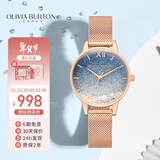 OLIVIA BURTON女士ob自营满天星欧美表手表生日新年情人节礼物送女友OB16EX204