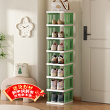 安尔雅鞋架门口多层家用简易置物架收纳柜整理架创意门口浴室宿舍简约