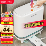 佳帮手气压铺袋垃圾桶家用12.5L大号带盖卫生间厕所厨房客厅网红支腿桶