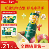 英氏（Engnice）婴幼儿手指泡芙宝宝零食五彩动物乐园泡芙条什锦果果味罐装32g