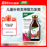 FLORADIXSalus德国莎露斯铁元补铁铁剂产后孕妇缺铁补气血改善贫血哺乳期 儿铁经典儿童铁元口服液 250ml*1瓶 *1