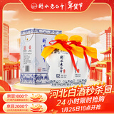 衡水老白干青花手酿 老白干香型白酒 62度 500ml双瓶装 纯粮酿造