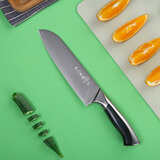 十八子作复合钢刀具家用菜刀典雅多用刀SL1608-C【精美礼盒装】