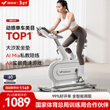 麦瑞克（MERACH）动感单车自发电家用智能调阻运动健身器材室内静音自行车 绝影ONE 插电款-智能调阻-白色