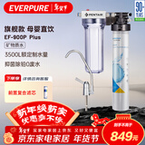 爱惠浦（Everpure） 家用矿物质厨下净水器 大流量0废水直饮 1.8L/分钟3500L处理量 EF-900P Plus