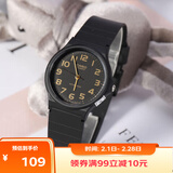 卡西欧（CASIO）小黑表男女表中性学生公务员考试中高考可用石英表MQ-24-1B2