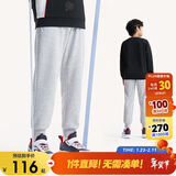 安踏儿童加绒长裤男女童大小童冬季保暖针织卫裤运动裤子A372346713