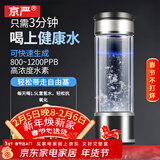 京严 【出口品质】日本富氢水杯水素杯富氢杯高浓度电解制氢养生水杯 升级新款 E3手提便携水杯350ml