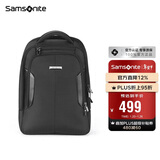 新秀丽（Samsonite）电脑包男士双肩包商务背包男包商务精英BP0*09010黑色16.5容量