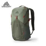 GREGORY格里高利NANO蜂鸟登山包徒步背包冲顶包双肩包袋鼠仓 绿色 24L