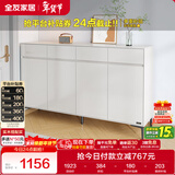 全友家居 现代极简鞋柜家用靠墙大容量储物收纳柜入户玄关柜子