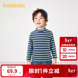 巴拉巴拉儿童长袖t恤冬季高领打底衫加厚保暖内衣男女童秋衣208424100201