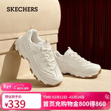 斯凯奇（Skechers）美拉熊女鞋秋季增高老爹鞋时尚熊猫鞋百搭休闲运动鞋149807