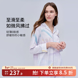 嫚熙（EMXEE）月子服孕妇睡衣产后家居服哺乳衣春秋季纱罗喂奶夏天 星月时空【两件套】 M【Noble高端系列】