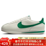 耐克NIKE运动休闲鞋男子板鞋复刻CORTEZ运动鞋DM4044-104白绿42
