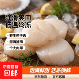 新鲜速冻扇贝柱水产瑶柱鲜活野生带子肉海鲜冷冻整箱批发江瑶贝柱 【弹滑爽口】家庭尊享装 1000g(净重)