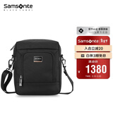 新秀丽（Samsonite）旅行包总裁包男士单肩包斜挎包休闲男包高端商务HO0*09010黑色