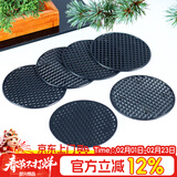 德沃多花盆加厚圆形垫片透气防烂根种植多肉种菜养花盆防漏土透气网垫