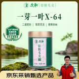 文新绿茶2025新茶一芽一叶信阳毛尖特级100g明前罐装年货茶礼