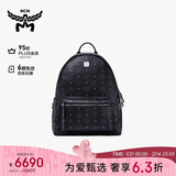 MCM  STARK中号铆钉双肩包休闲背包黑色礼物