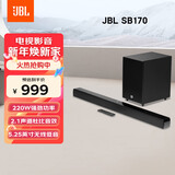 JBL音响回音壁 CINEMA SB170 电视音响 2.1杜比音效家庭影院soundbar 家用无线蓝牙智能音箱