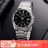 卡西欧（CASIO）手表男 简约指针石英表 时尚休闲商务白领男表情人节礼物 MTP-1183A-1A