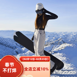 牧途雪（MUTUSNOW） 滑雪裤女单板双板韩国防风防水透气保暖护腰背带滑雪裤 1905女裤 1905女米裤 S
