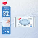 好奇（Huggies）纯水湿巾80抽单包婴童手口可用擦去99.9%细菌去油污消毒便携
