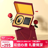 七匹狼牛皮腰带男士钱包自动扣套装盒送老公生日新年情人节礼物父亲