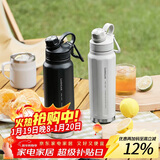 乐扣乐扣（LOCK&LOCK）探索保温保冷运动杯便携运动壶大容量水杯子709ML黑色LHC3251BLK