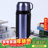 乐扣乐扣（LOCK&LOCK）保温壶304不锈钢保温保冷水壶户外露营旅行壶1.8L蓝色