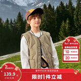 巴拉巴拉童装儿童马甲女男童轻薄外套上衣童装2025秋冬装保暖209425101206
