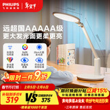 飞利浦（PHILIPS）国AA级全光谱阅读护眼台灯儿童书桌学习学生【轩达】白色