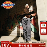 Dickies874经典款工装裤男女同款直筒休闲长裤复古回潮易穿搭裤子 黑色 30