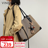viney包包女包帆布托特包大容量品牌单肩大包送生日情人节礼物女朋友