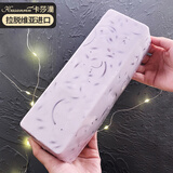 卡莎灡整条1150克进口手工精油皂香氛香皂洗脸洗澡保湿节日礼物 乳木果牛奶皂1150克【切开需备注】 1150