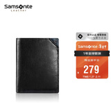 新秀丽（Samsonite）男士短款钱包牛皮卡包驾驶证件收纳包男士新年情人节礼物TK6