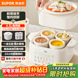 苏泊尔（SUPOR）电炖盅电炖锅隔水炖家用全自动煲汤炖汤锅陶瓷燕窝炖盅4.5L蒸炖一体多功能锅3-4人 DZ25FC873