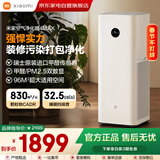 小米米家空气净化器4Max 专业级家用新房除甲醛除异味除菌净化器甲醛检测仪除醛净化器