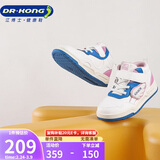 江博士学步鞋运动鞋冬季男女童保暖儿童鞋B14244W004米/粉红/蓝29