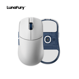Lunafury TYPE33轻量化游戏电竞办公无线鼠标 PAW3950PRO三角洲行动无畏契约CS luna33 TYPE33EVO 白蓝