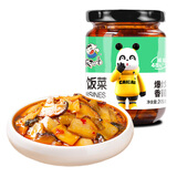 饭扫光下饭菜拌饭菜榨菜 6种口味 牛肉酱香菌竹笋金针菇 下饭酱拌面酱 爆炒香菌205g