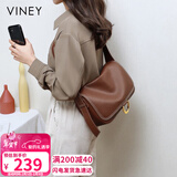 viney牛皮包包女包品牌斜挎包轻奢腋下单肩包送生日情人节礼物女朋友